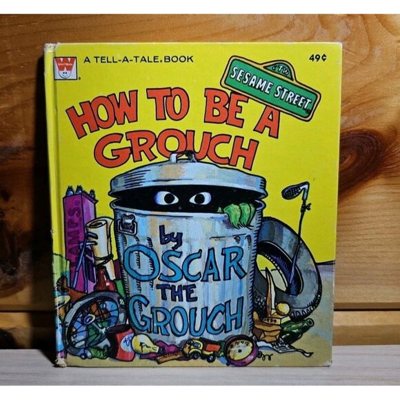 other Other - Vintage Whitman Tell A Tale How To Be A Grouch Oscar The Grouch